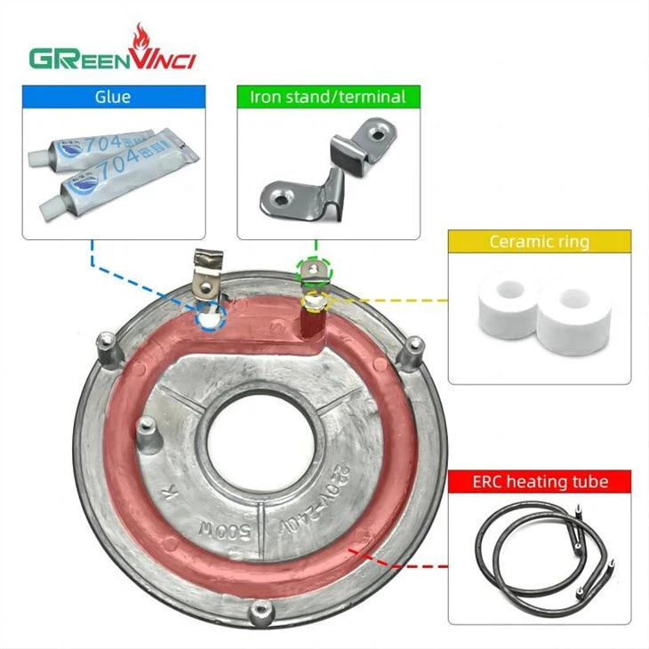 Industrial Aluminum Heating Plat3
